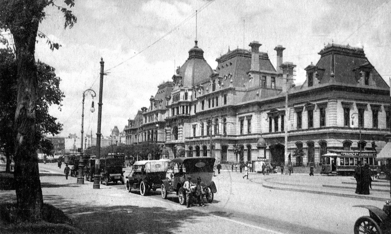 阿根廷布宜诺斯艾利斯宪法车站，建于1920年代 作者 不明