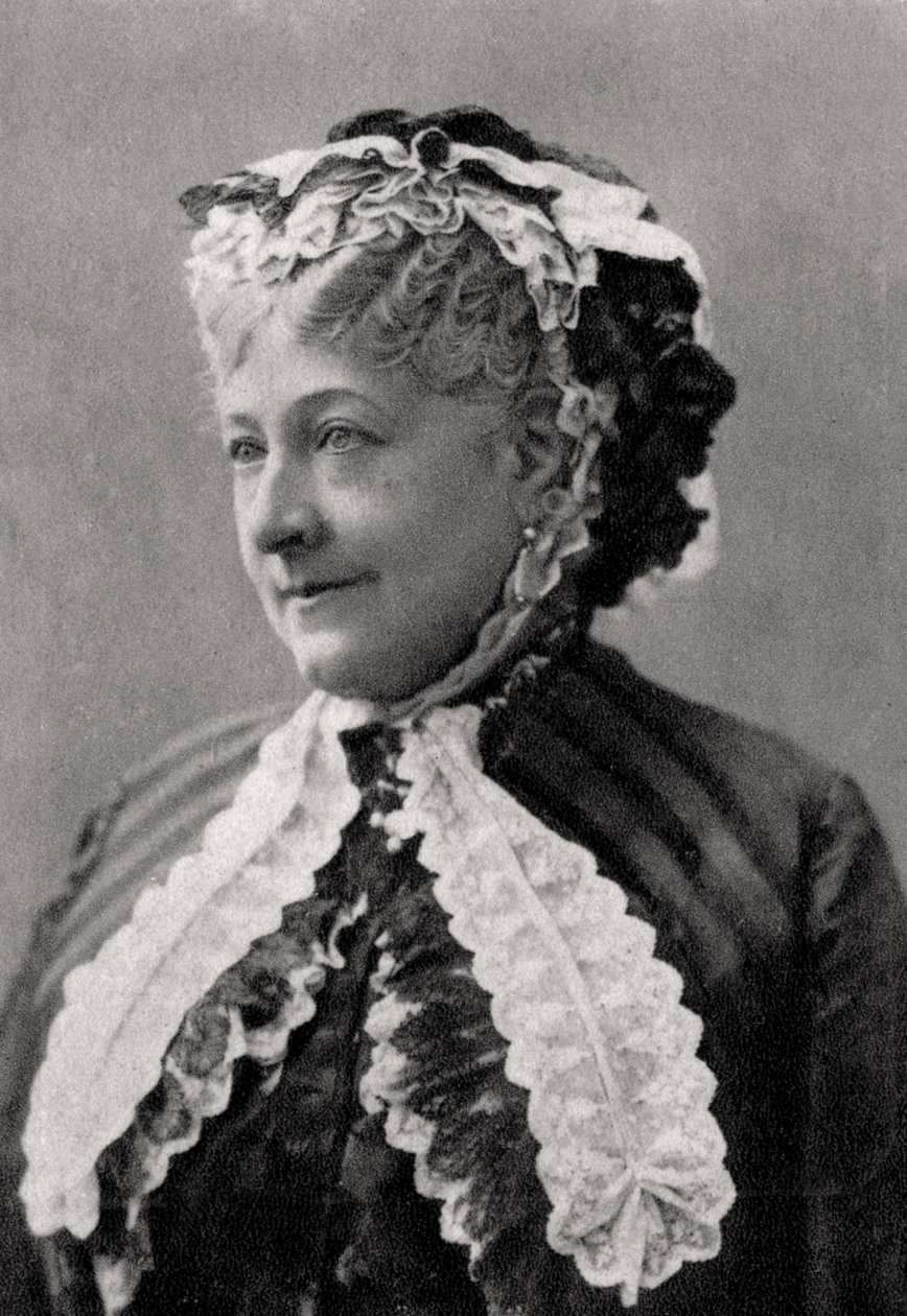 Ethelie Madeleine Brohan，法国女演员，1885年 作者 不明