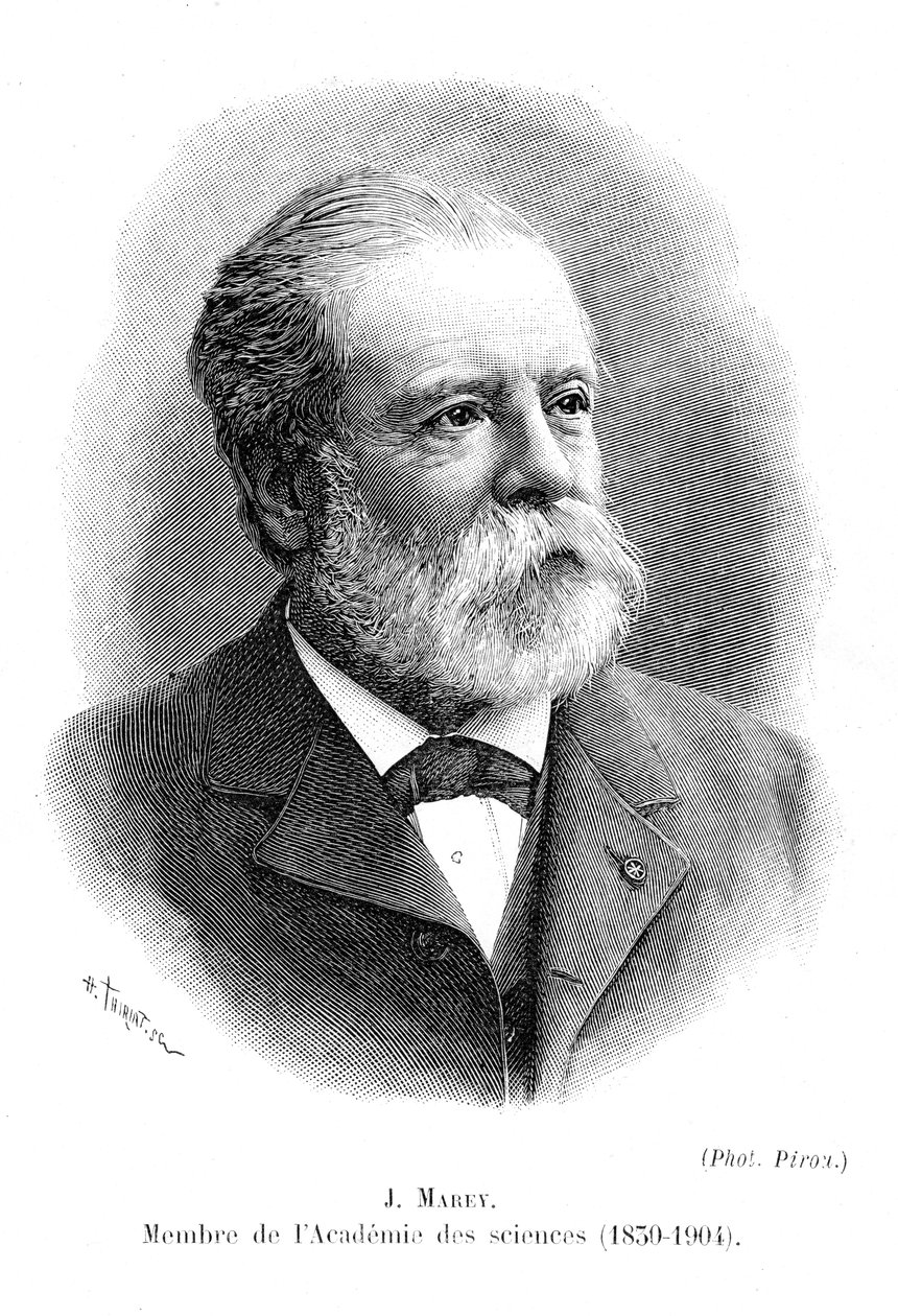 艾蒂安·朱尔斯·马里（Etienne Jules Marey），1830-1903年，摄影先驱，c1904年 作者 不明