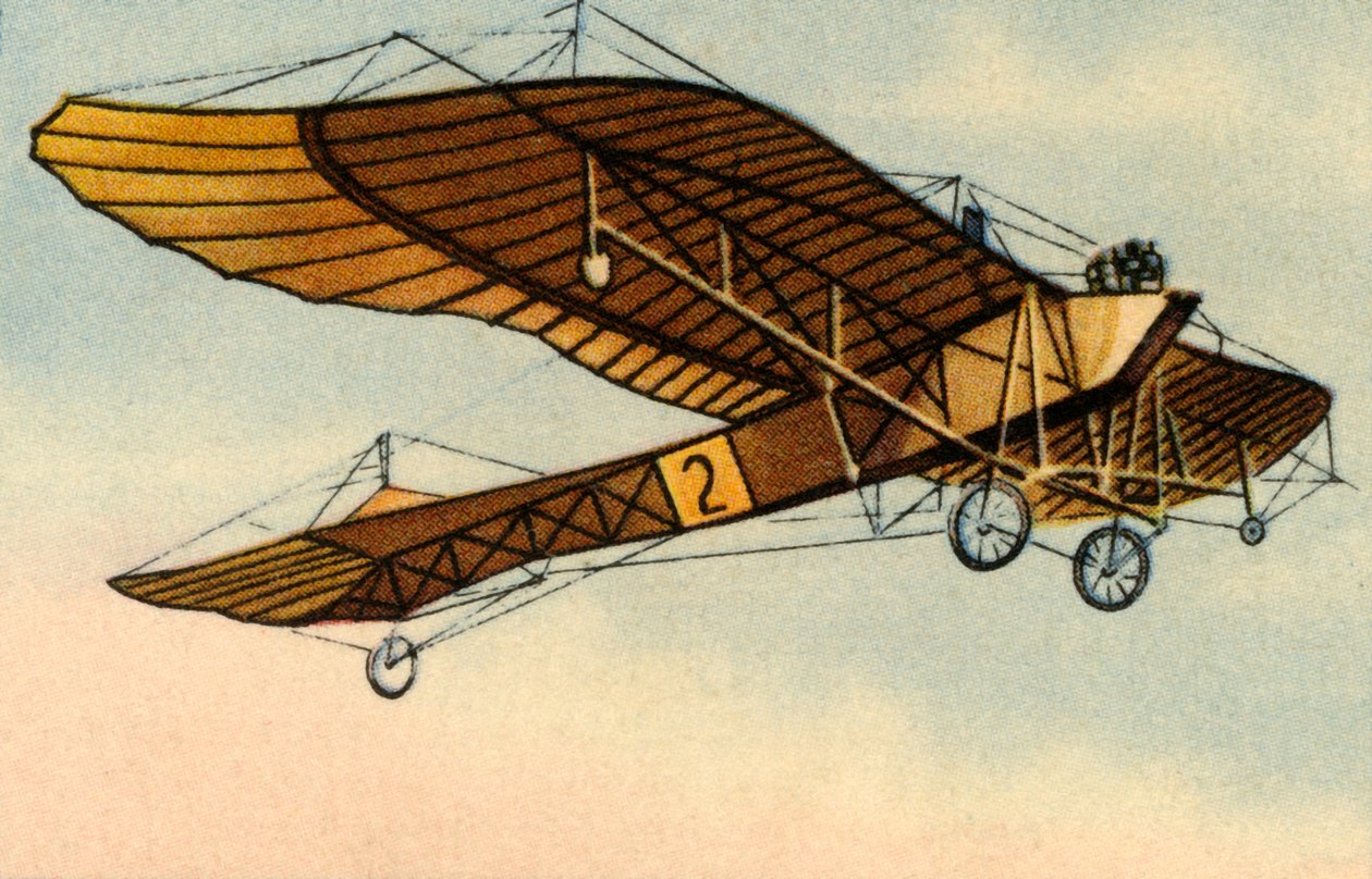 埃特里希·隆普勒·陶伯（Etrich Rumpler-Taube）飞机，1909年，1932年。 作者 不明