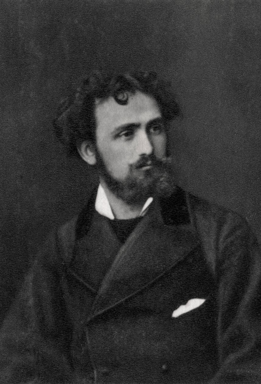 Eugene Delacroix，法国艺术家，1854年 作者 不明