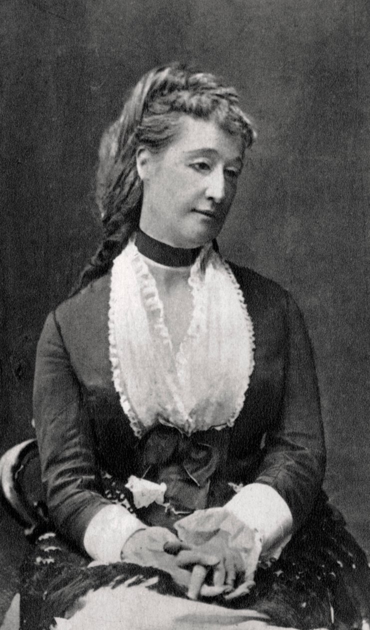 Eugenie de Montijo，法国拿破仑三世皇后，c1865-1875年 作者 不明