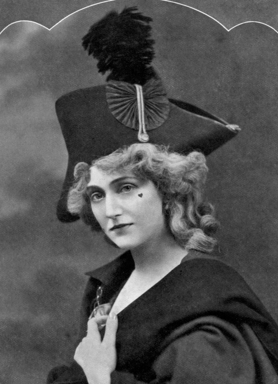 伊芙琳·达洛伊（Evelyn DAlroy），女演员，1911-1912年 作者 不明