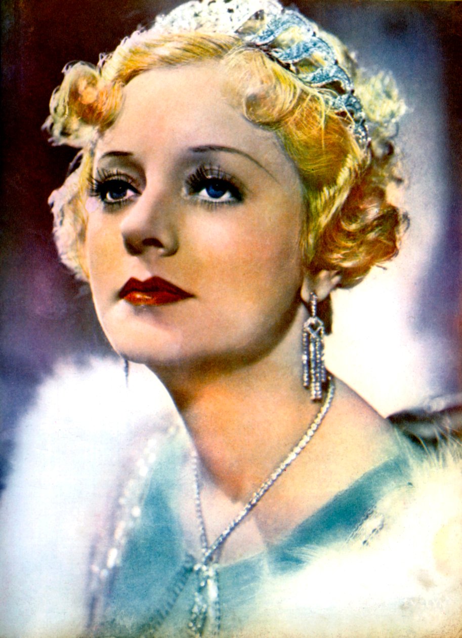 伊芙琳·莱（Evelyn Laye），英国戏剧演员，1934-1935年 作者 不明