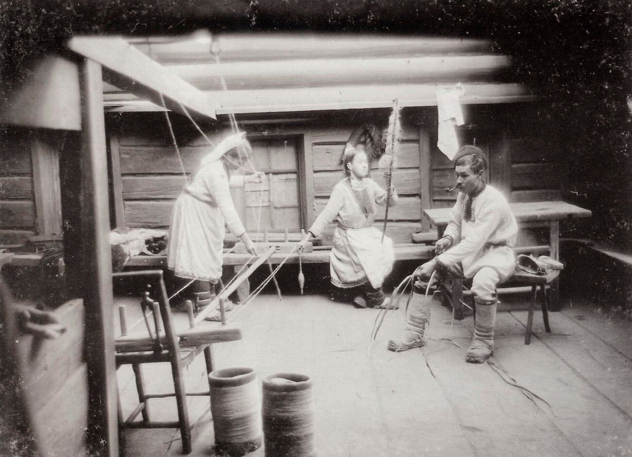 俄罗斯马里人的日常生活，c1880s-c1890s 作者 不明