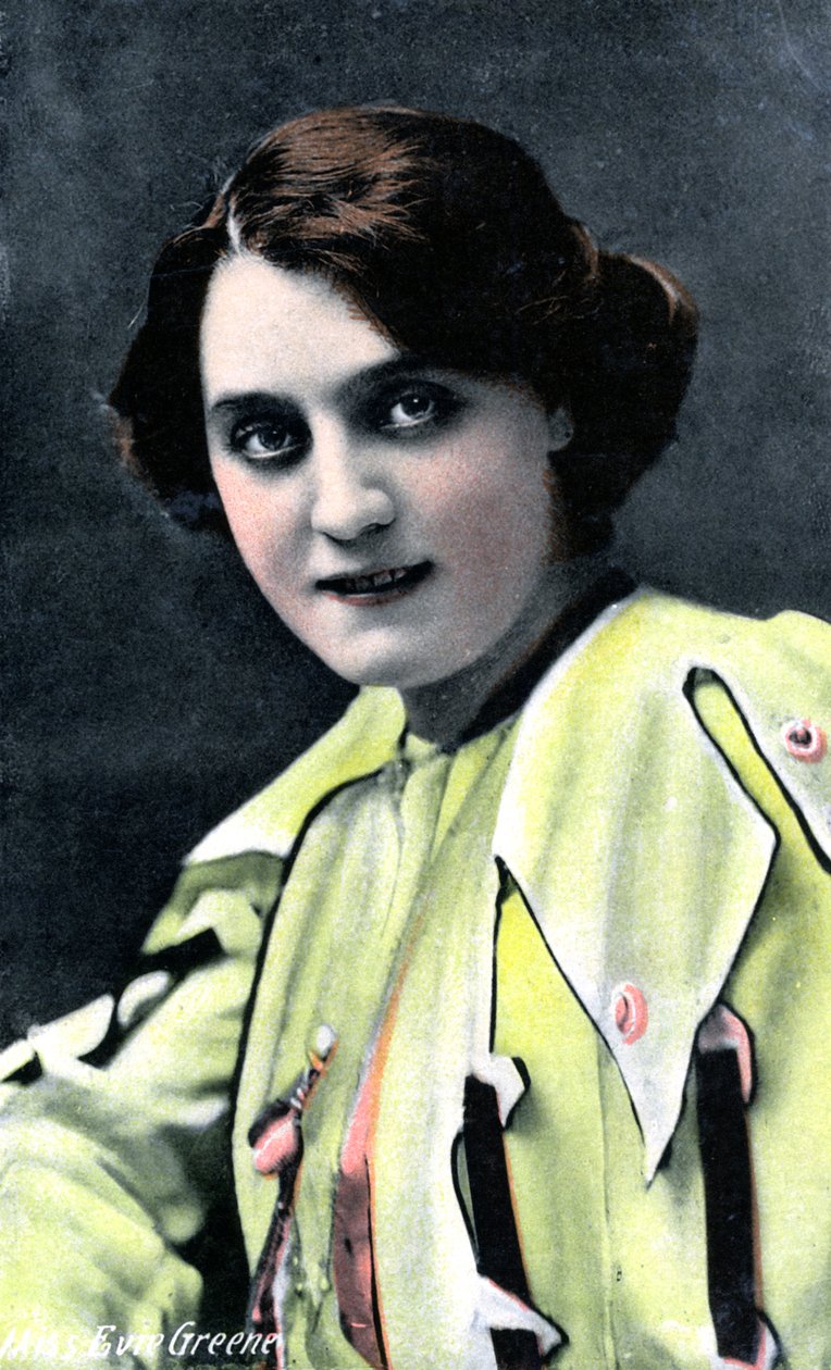 艾维·格林（Evie Greene）1875-1917年，英国女演员，二十世纪初 作者 不明