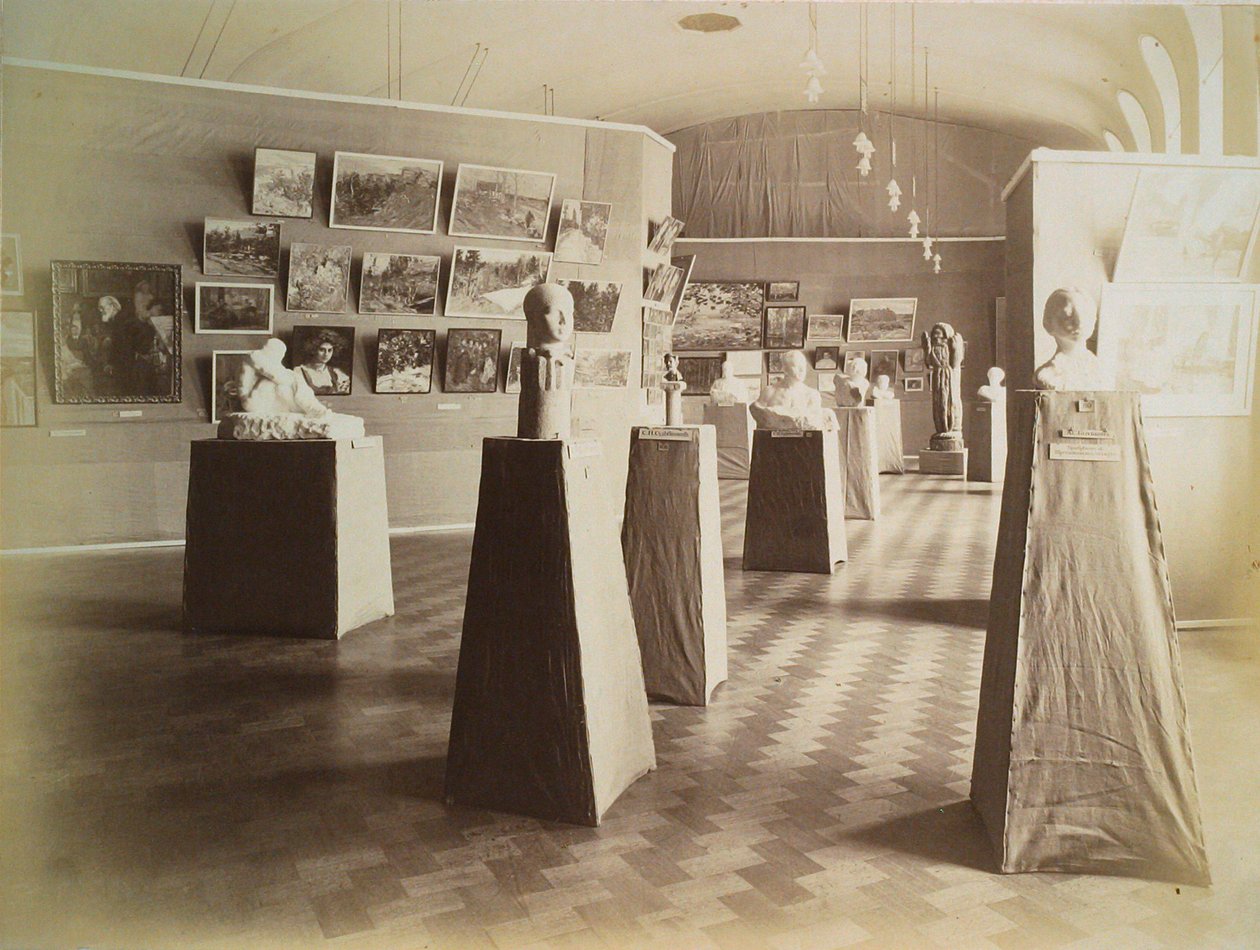 1910年代，俄罗斯文学艺术协会之家展厅 作者 不明