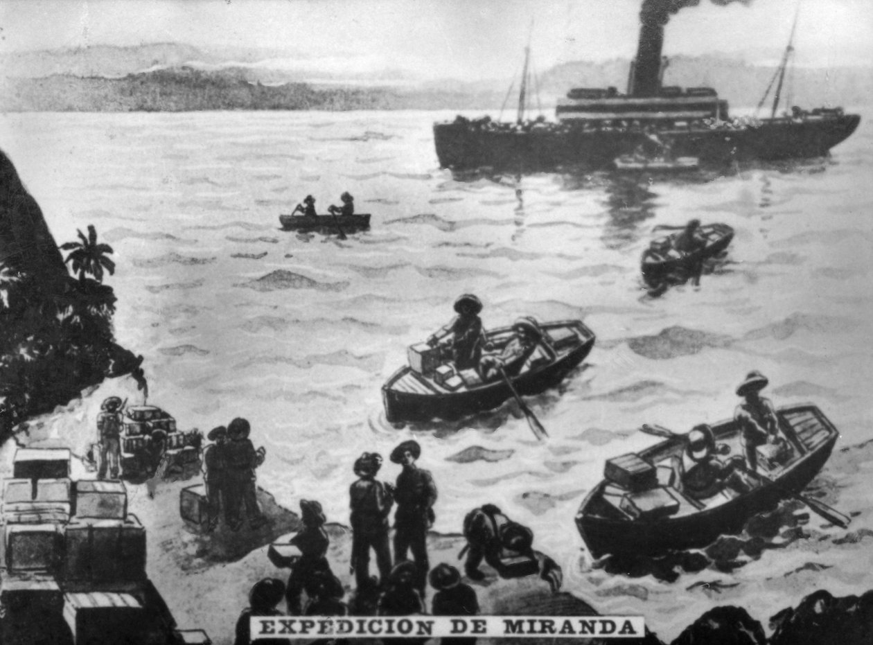 米兰达探险队，1897年，1920年代 作者 不明