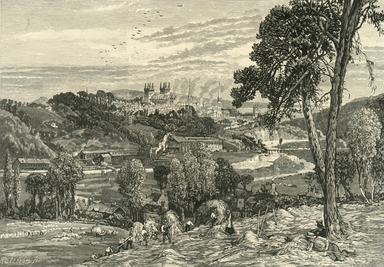Exter，来自埃克威克菲尔德（Exwick Fields），1898年。 作者 不明