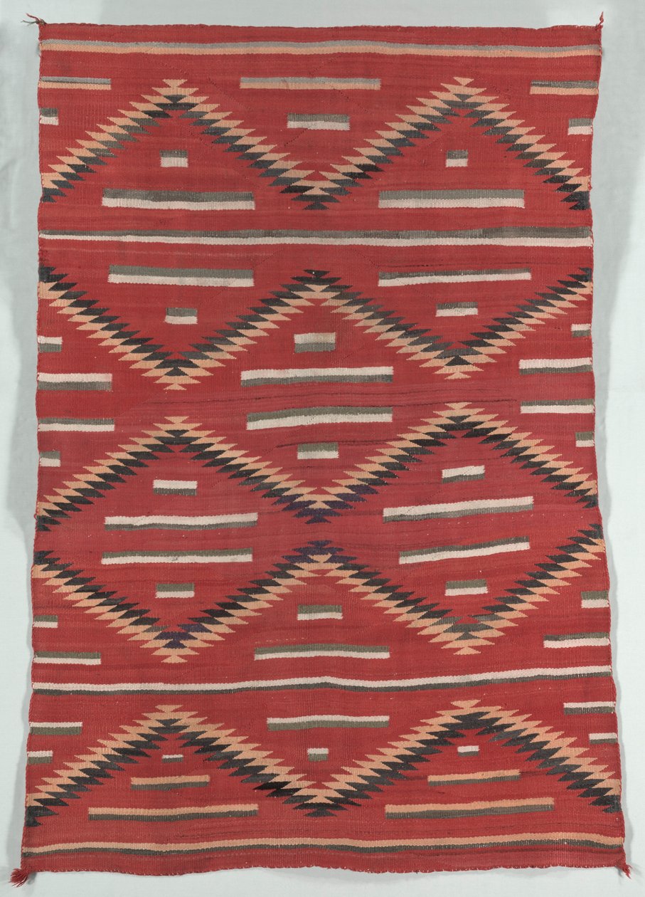 眼神风格地毯c。 1890-1900。 作者 不明