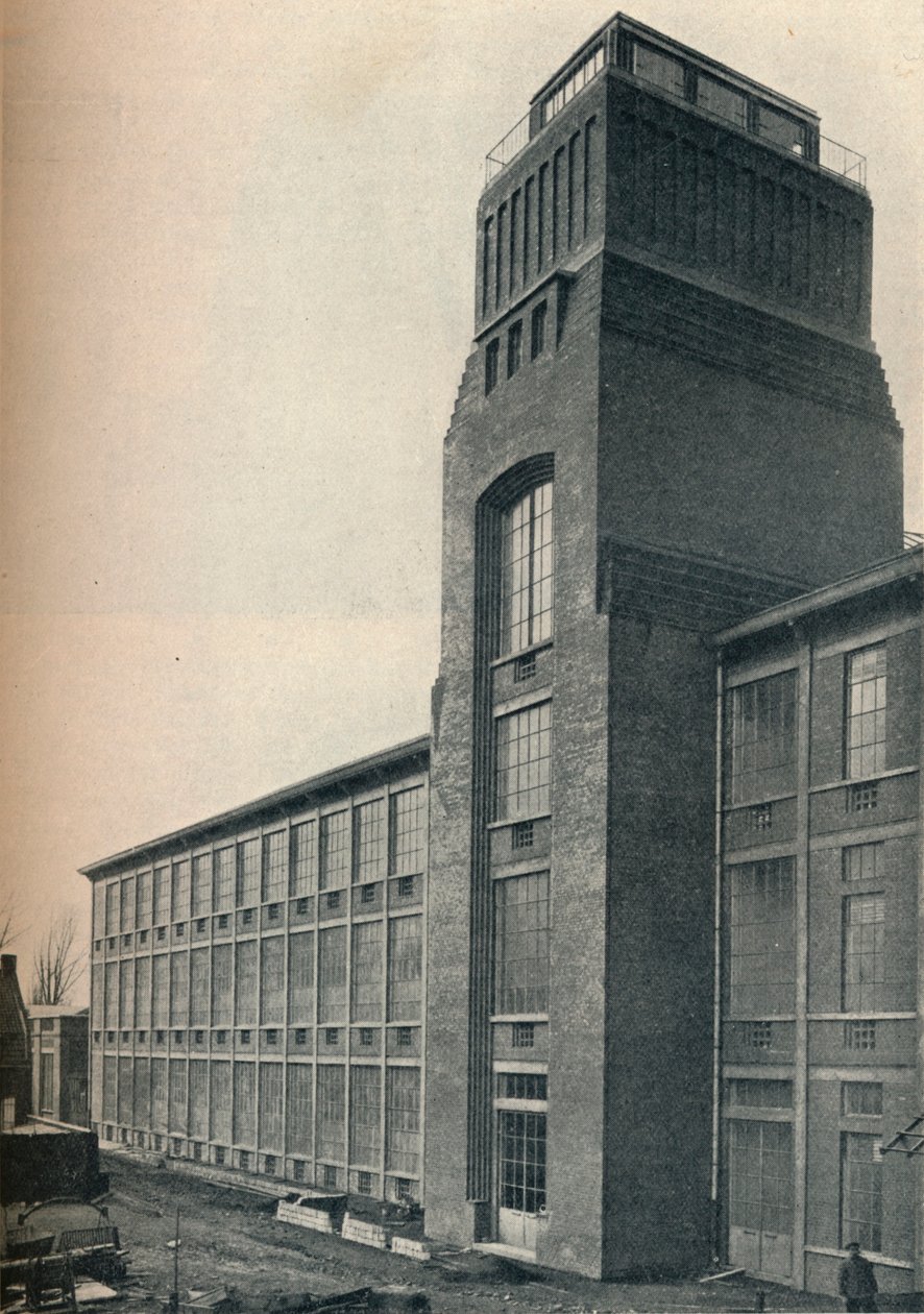 尼科尔（Ecolllissements）工厂，Wambrechies Nord，建筑师，安德烈·格兰内特（Andre Granet），c1928 作者 不明