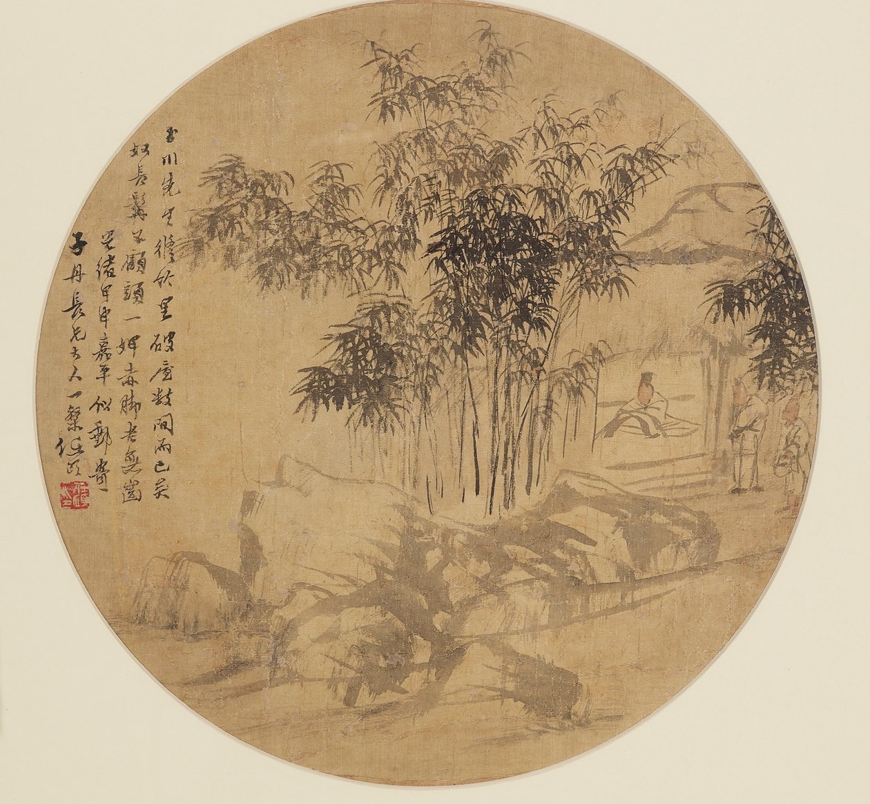 扇面画 - 风景，19世纪，1801-1900年 作者 不明