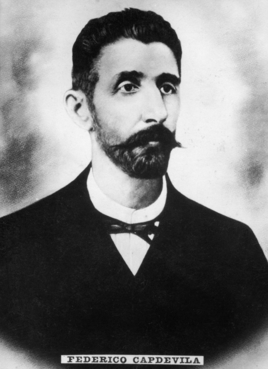 费德里科·卡普德维拉（Federico Capdevila），1844-1898年，1920年代 作者 不明