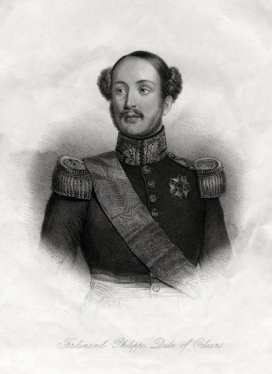 费迪南德·菲利普（Ferdinand-Philippe）1810-1842年，法国皇家王子，十九世纪 作者 不明