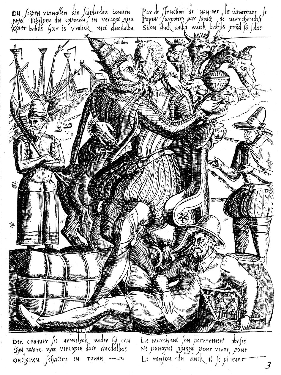 阿尔瓦公爵费迪南德·阿尔瓦雷斯·德·托莱多1508-1582年，西班牙将军和政治家 作者 不明