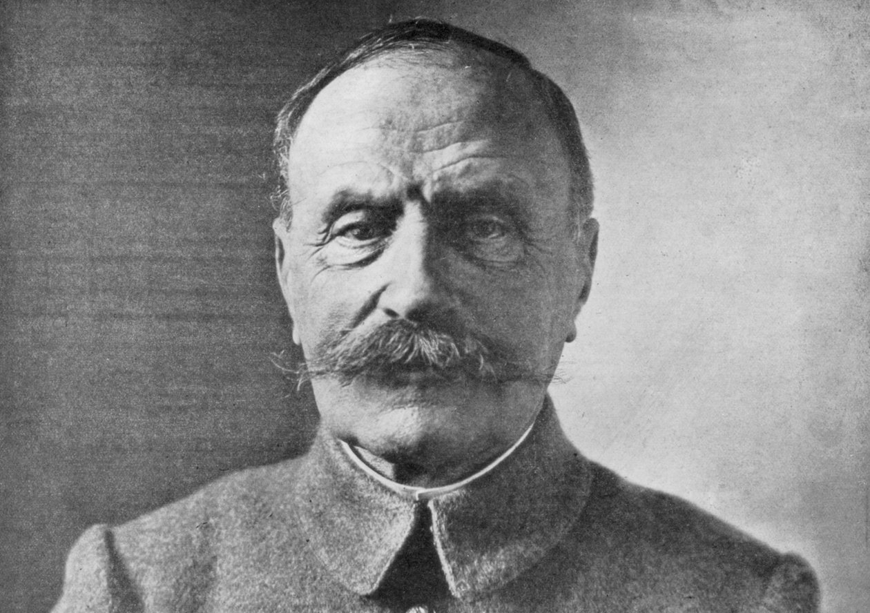 费迪南德·福och（Ferdinand Foch），法国将军和盟军最高司令，第一次世界大战，1918年3月26日 作者 不明