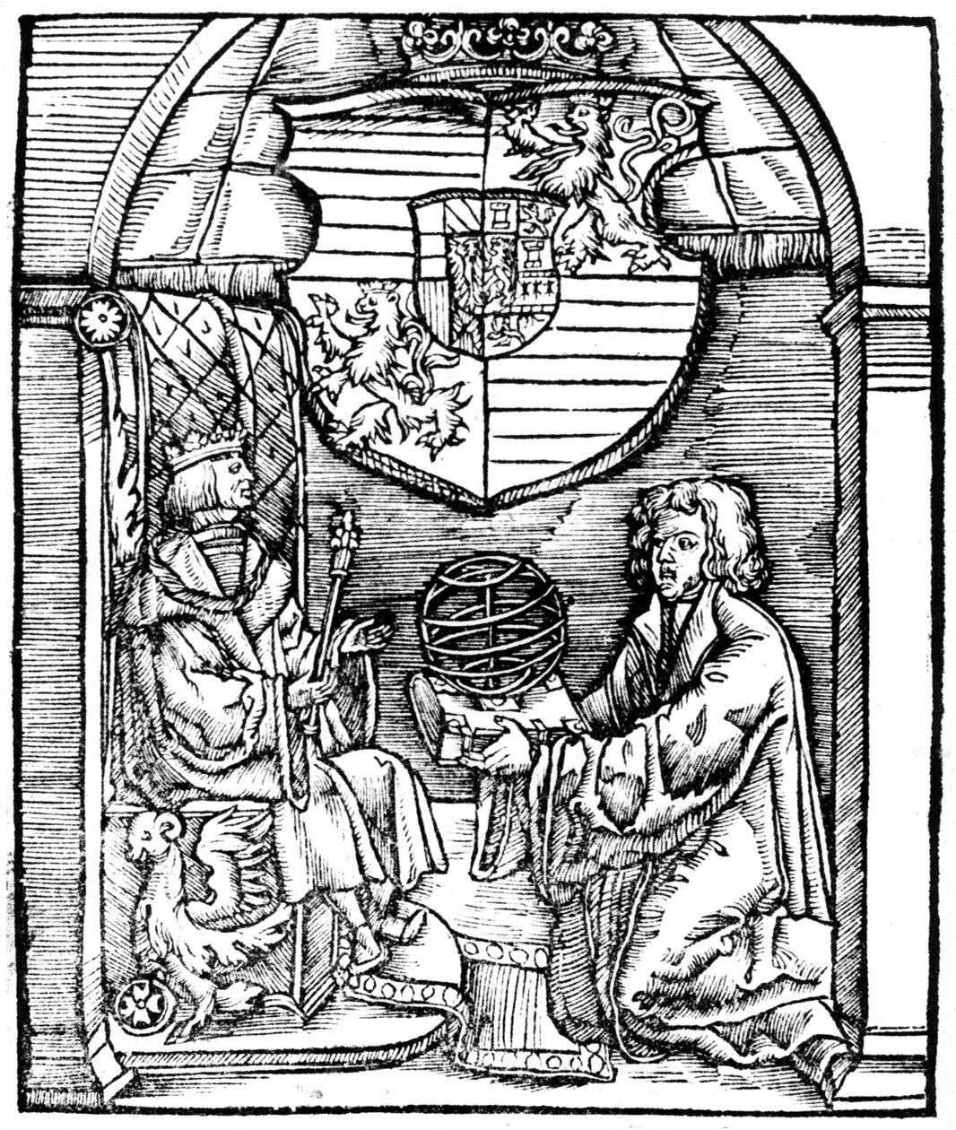 斐迪南一世（神圣罗马帝国皇帝）和约翰·沃格林（Johann Vogelin），维也纳，1529年 作者 不明