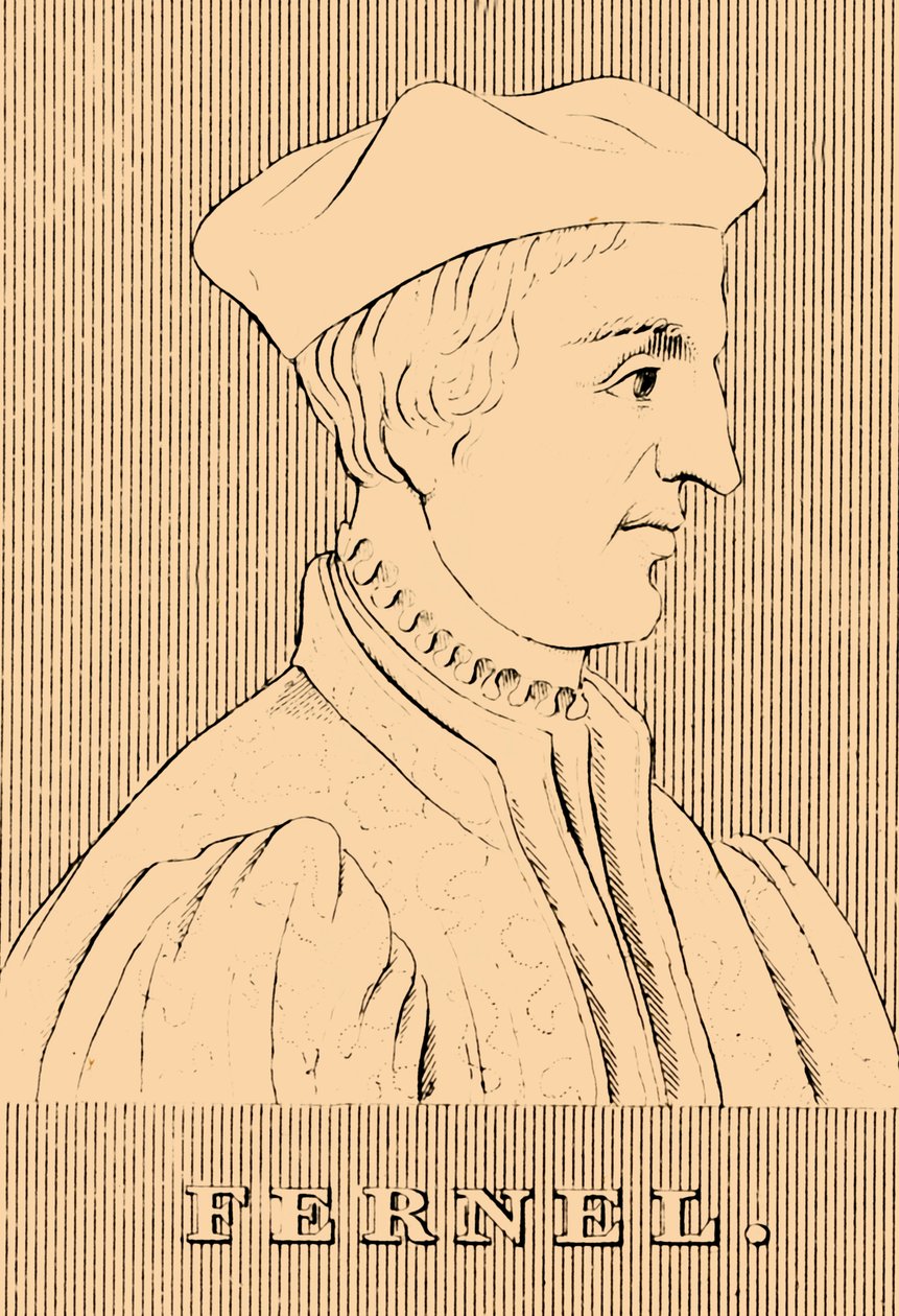 Fernel，1497-1558年，1830年。 作者 不明