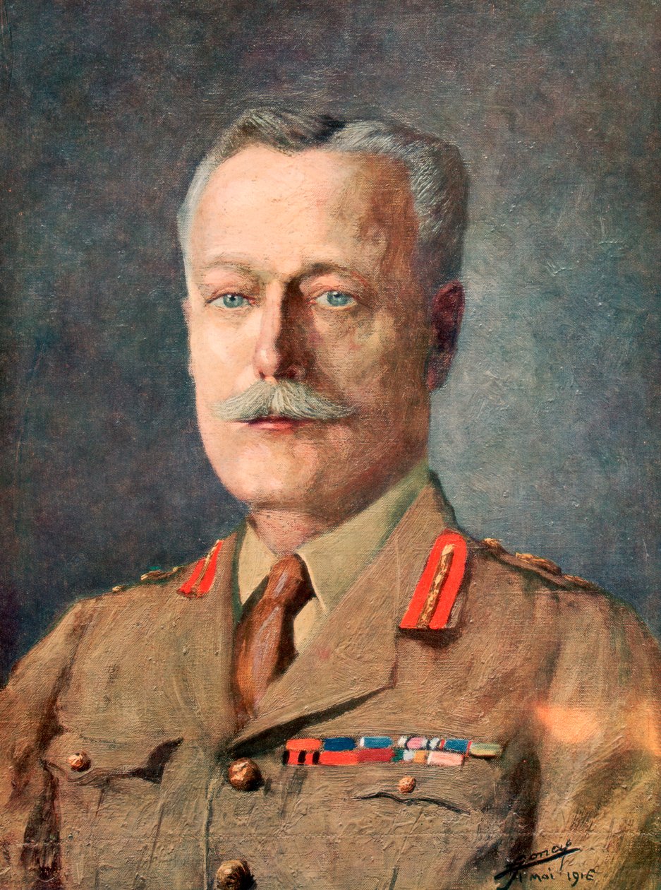 1926年第一次世界大战期间的英国士兵和高级指挥官道格拉斯·黑格元帅 作者 不明