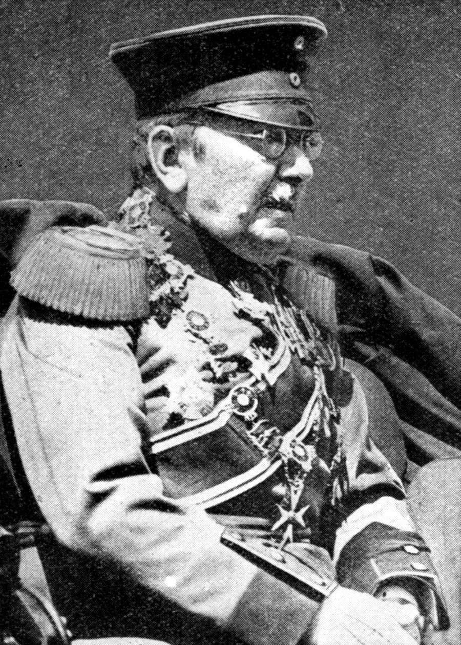 第一次世界大战，普鲁士士兵，哥尔兹元帅，1914年 作者 不明