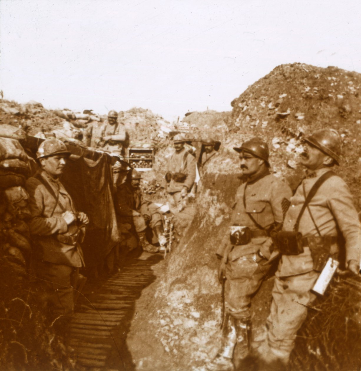 法国北部图尔河畔维尔河畔的战斗部队，c1914-c1918 作者 不明