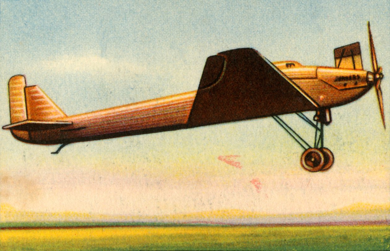 1931年10月2日，Junkers Ju 49飞机的首次飞行。 作者 不明