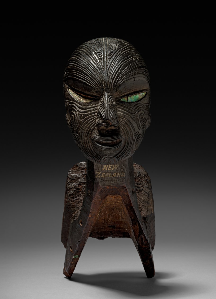 钓鱼独木舟船长，1800年代。 作者 不明