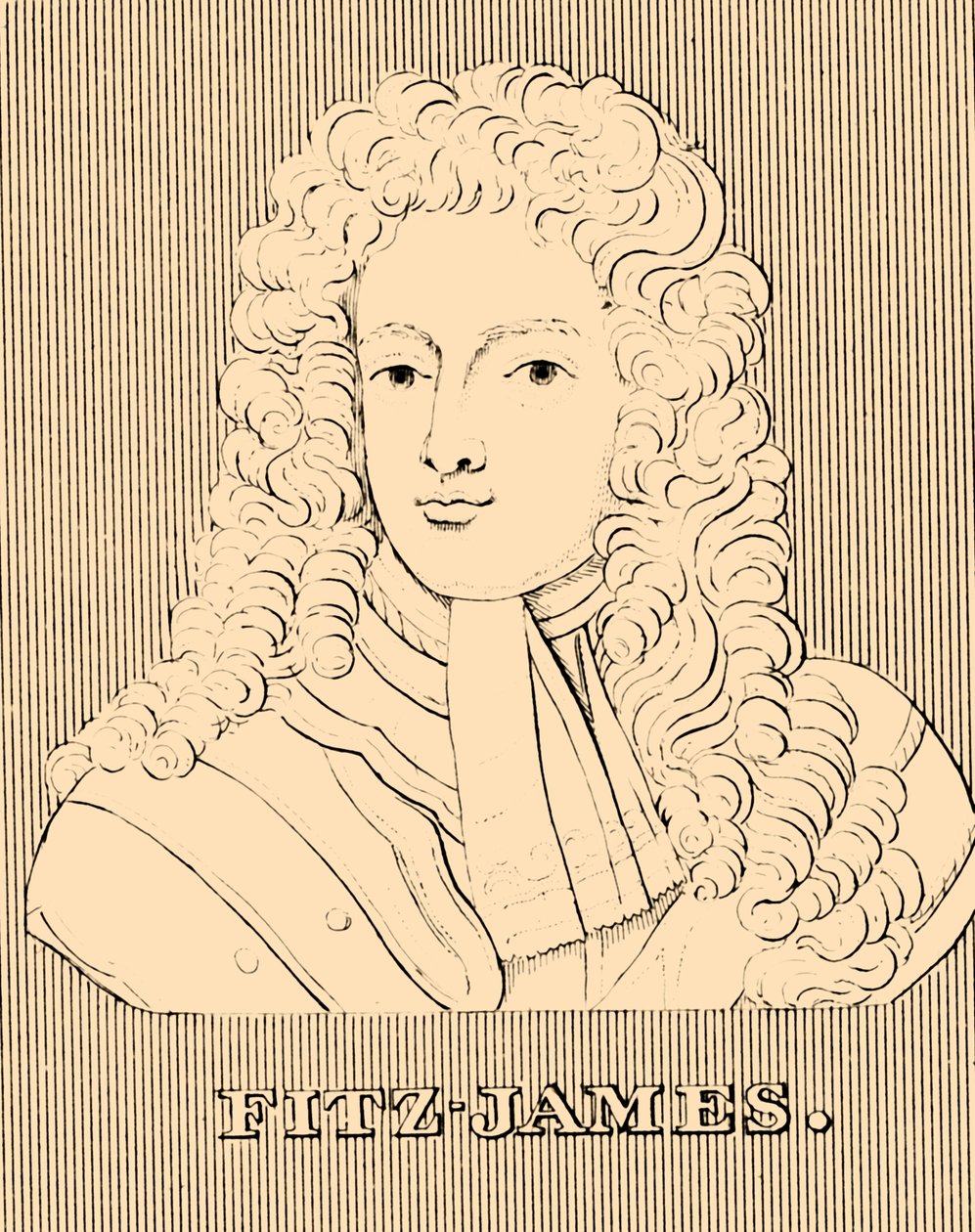 费兹-詹姆斯（Fitz-James），1670年-1734年，1830年。 作者 不明