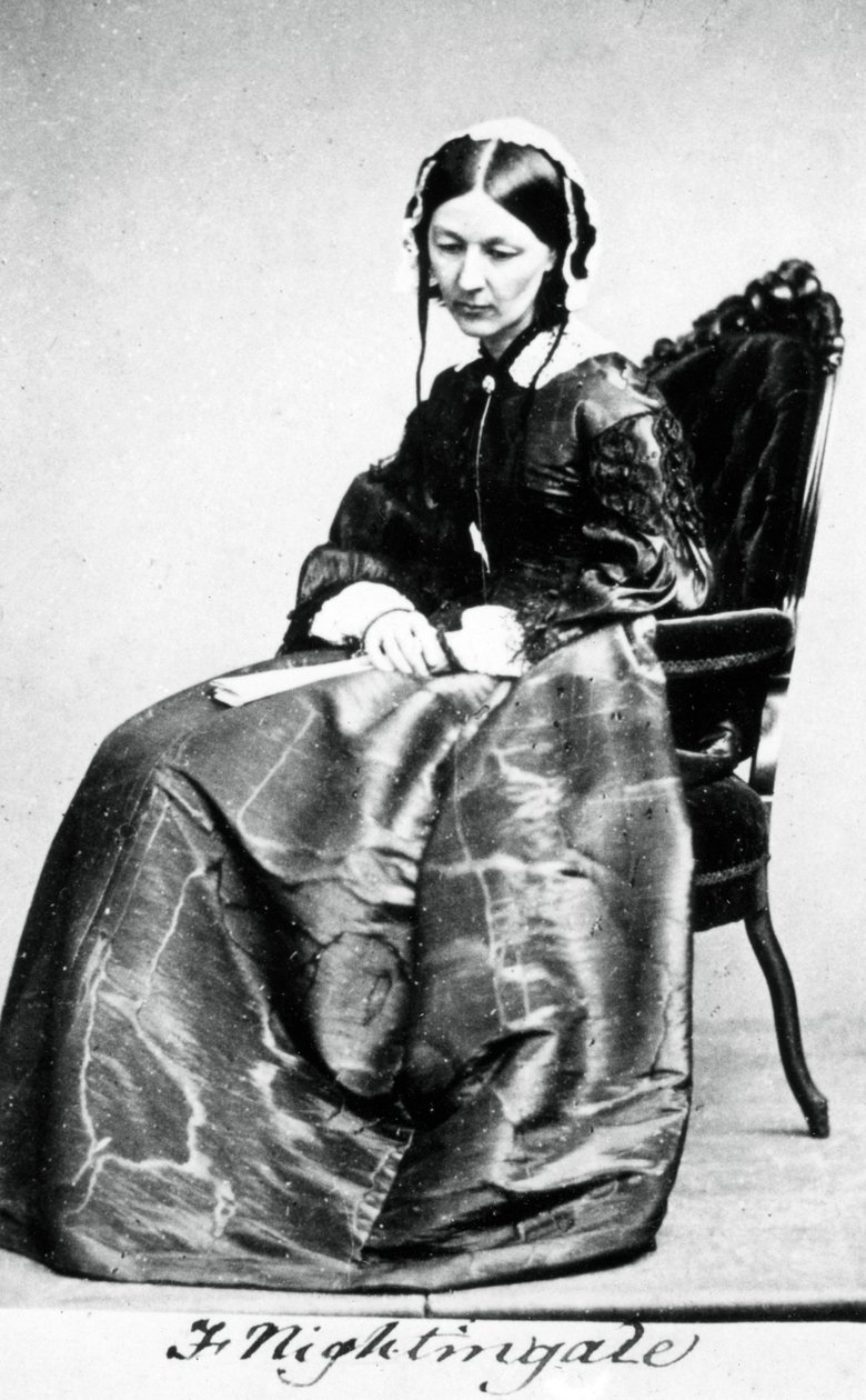 弗洛伦斯·南丁格尔1820-1910，1854年 作者 不明