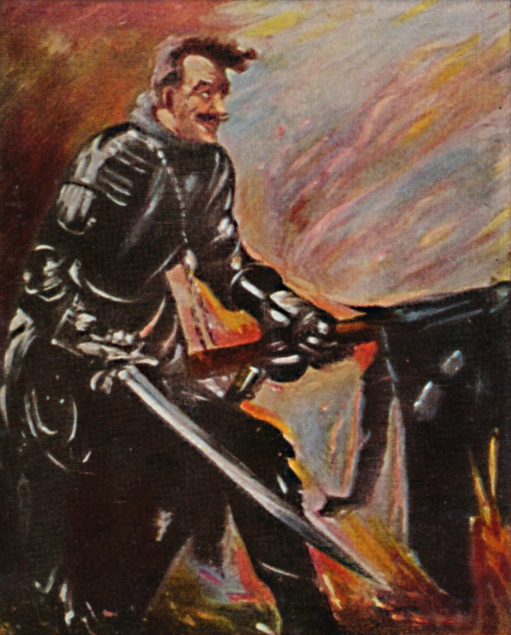 Florian Geyer +1525。-L. Corinth画，1934年。 作者 不明