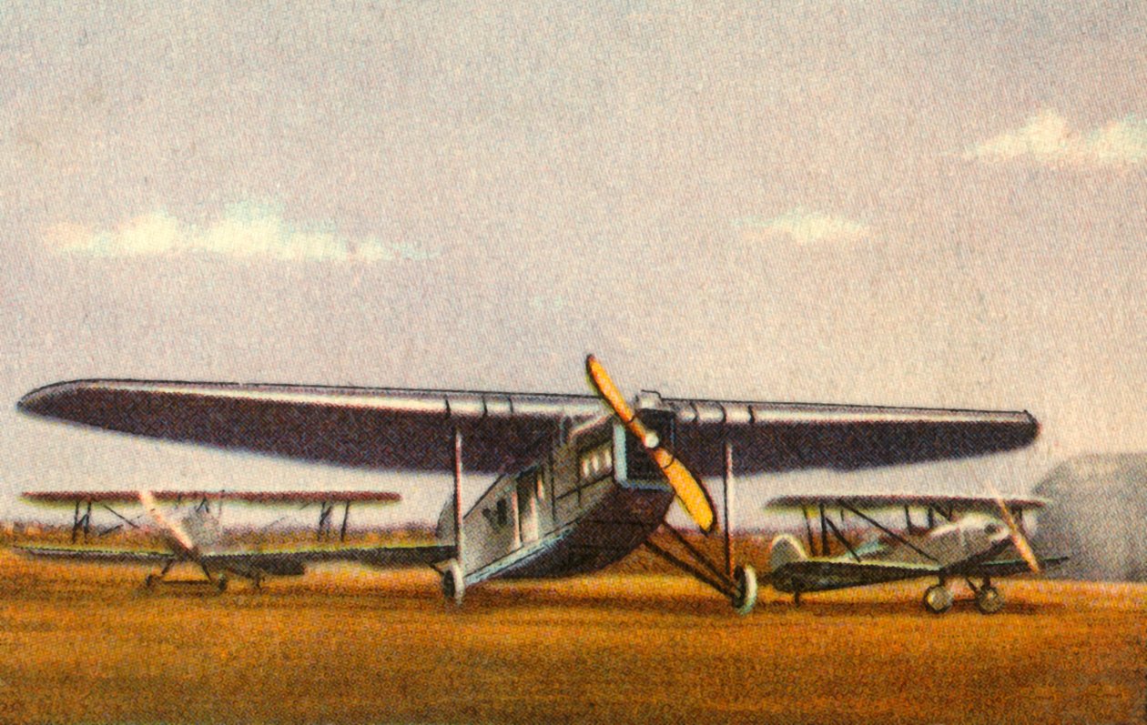 Focke-Wulf一架21架Photomöwe飞机，1920年代，1932年。 作者 不明