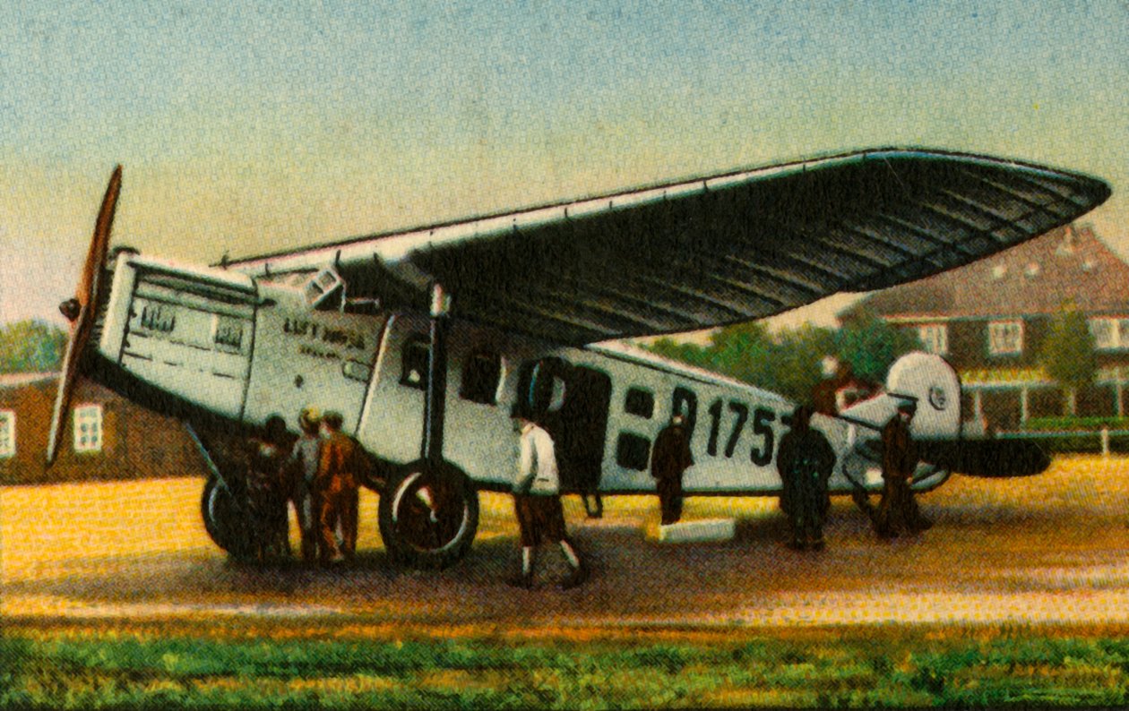 Focke-Wulf一架29架Möwe飞机，1932年。 作者 不明