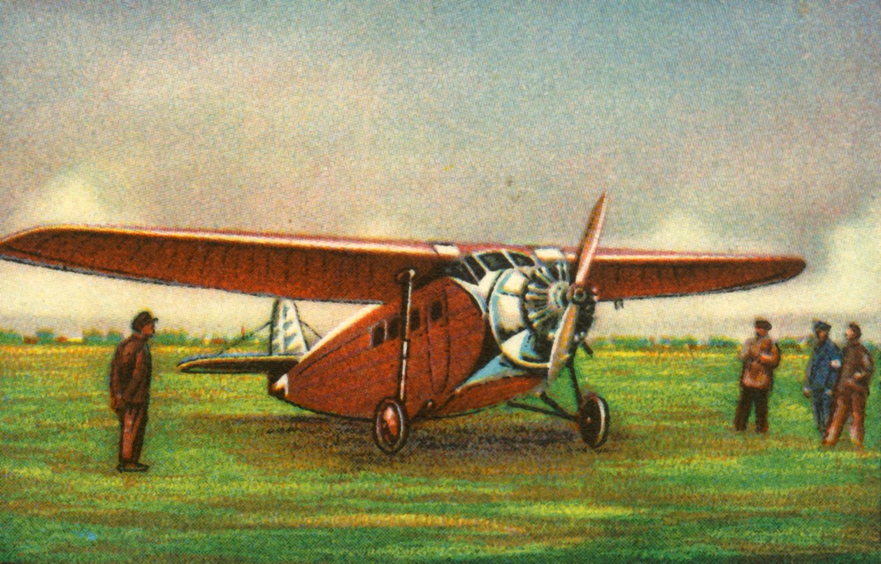 Focke-Wulf一架33架Sperber客机，1932年。 作者 不明