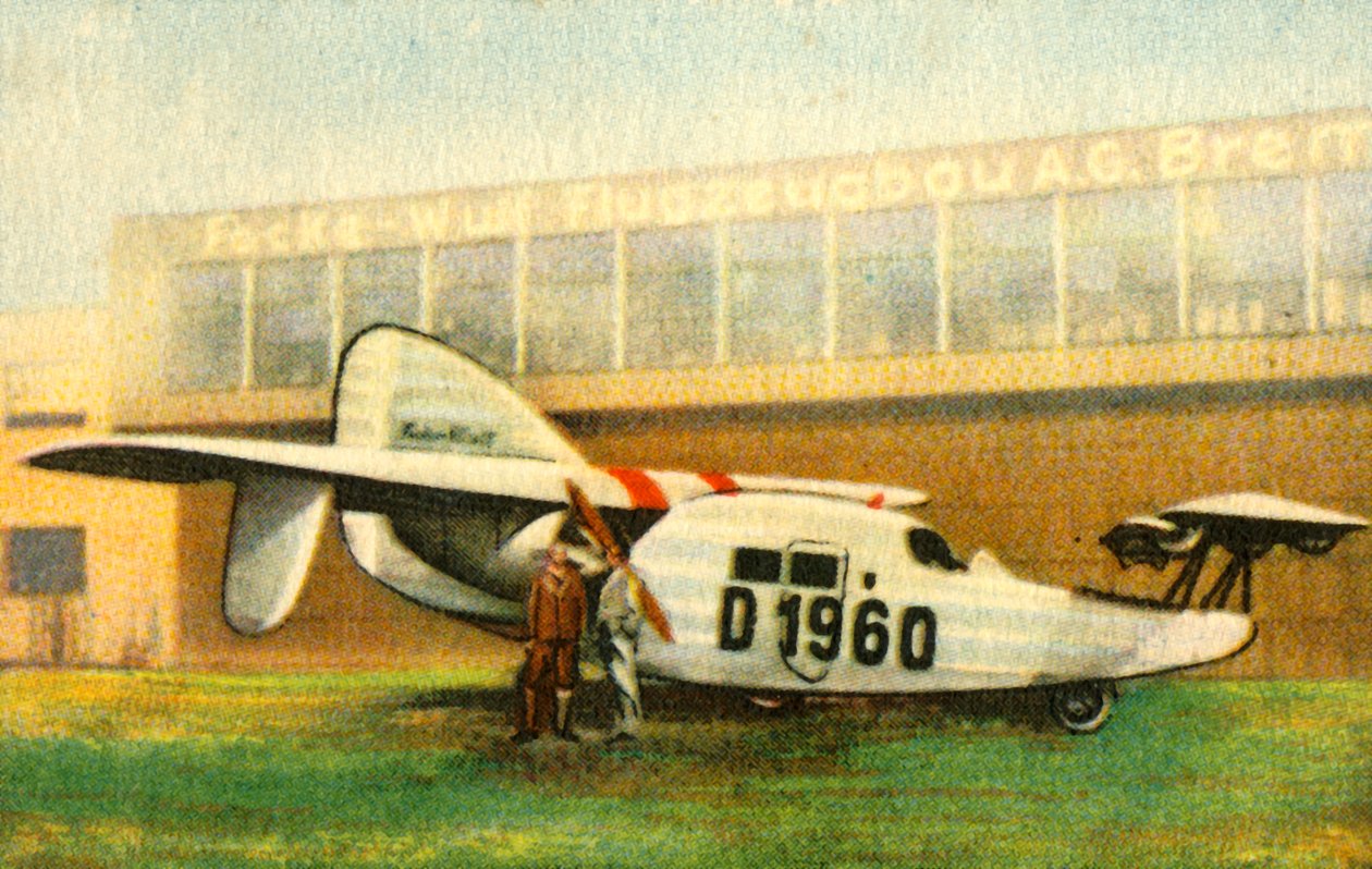 Focke-Wulf F19a Ente飞机，1920年代，1932年。 作者 不明