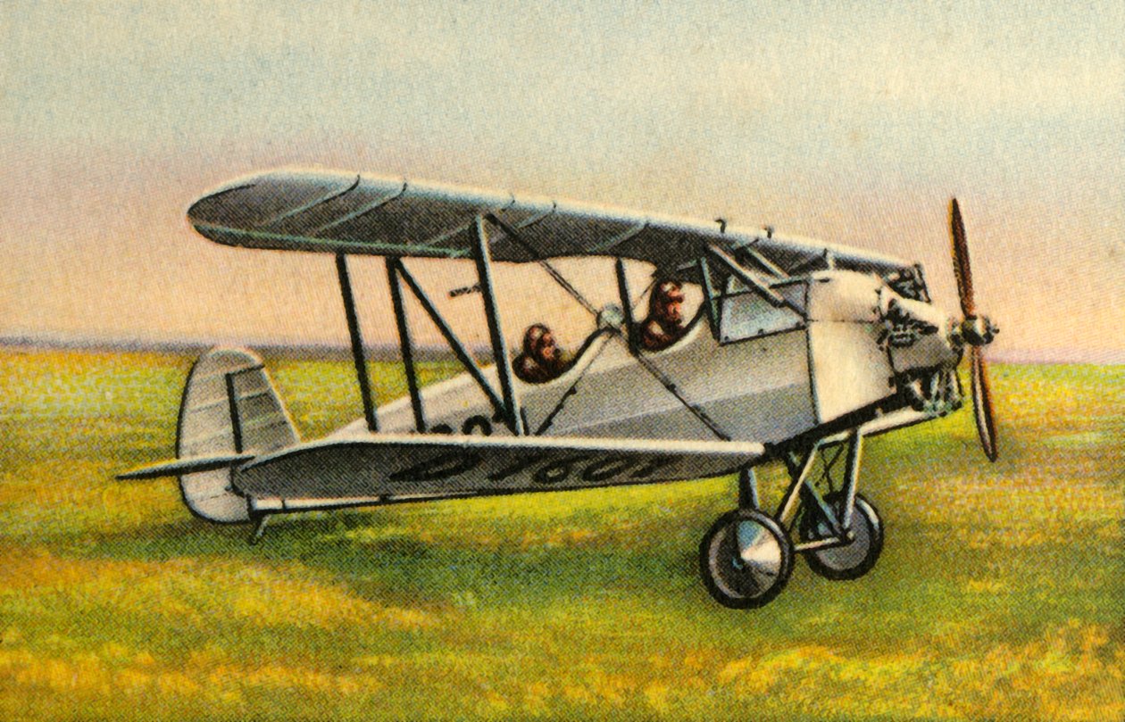 Focke-Wulf S 24 Kiebitz双翼飞机，1920年代，1932年。 作者 不明