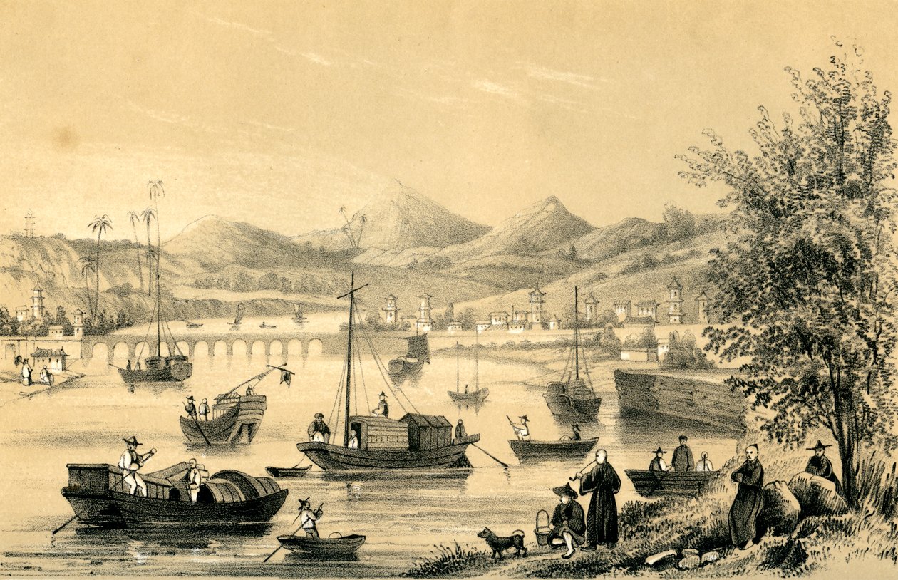 Foo Choo Foo，已故条约对英国贸易开放的五个港口之一，1847年 作者 不明
