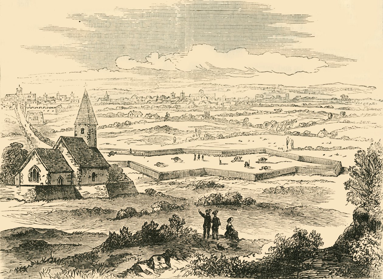 旧圣潘克拉斯要塞，建于1876年。 作者 不明