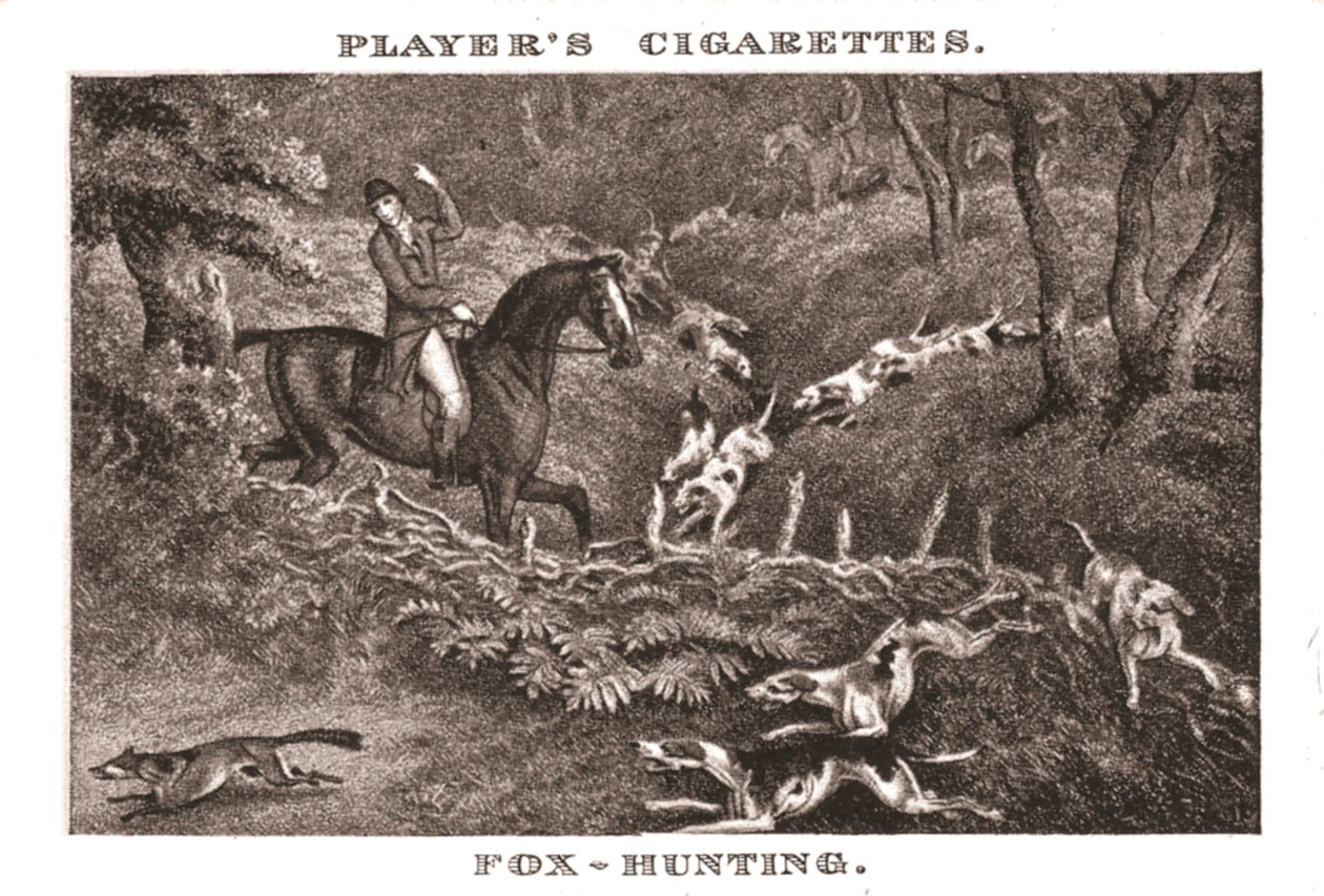 福克斯·亨廷（Fox-Hunting），1924年。 作者 不明