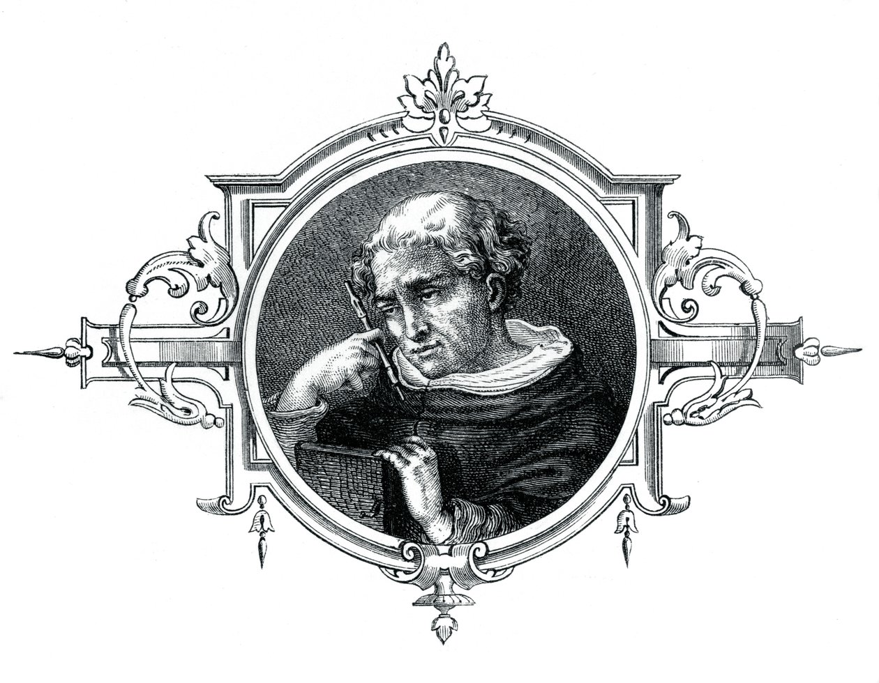 弗朗·安杰利科（Fra Angelico），意大利文艺复兴早期画家，1870年 作者 不明