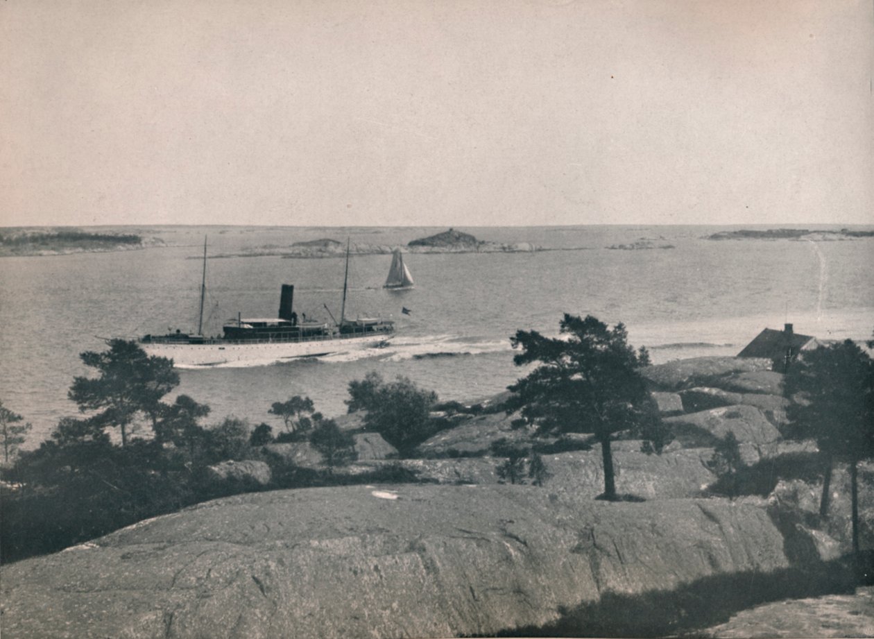 摘自克里斯蒂安妮峡湾，1914年。 作者 不明