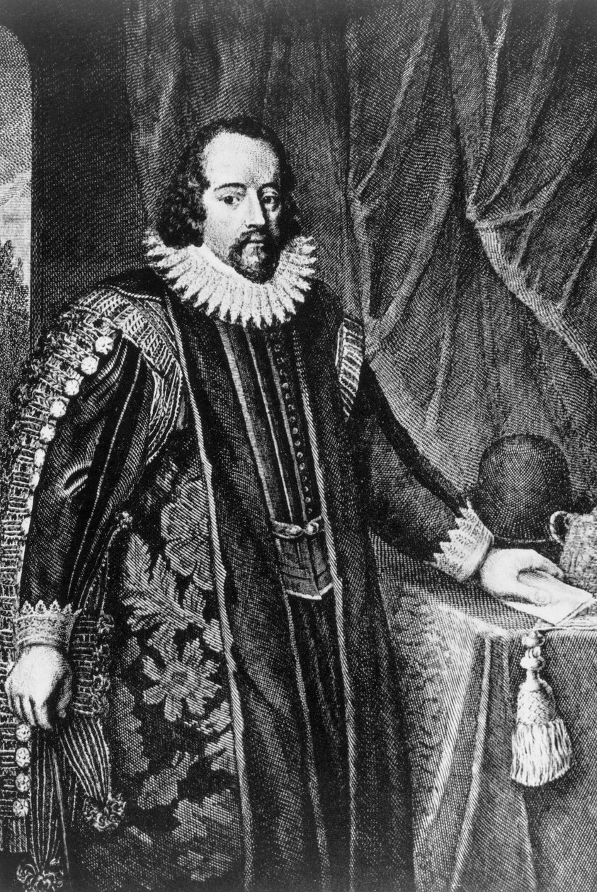 Francis Bacon, British statesman and essayist, late 16th-early 17th century 作者 不明