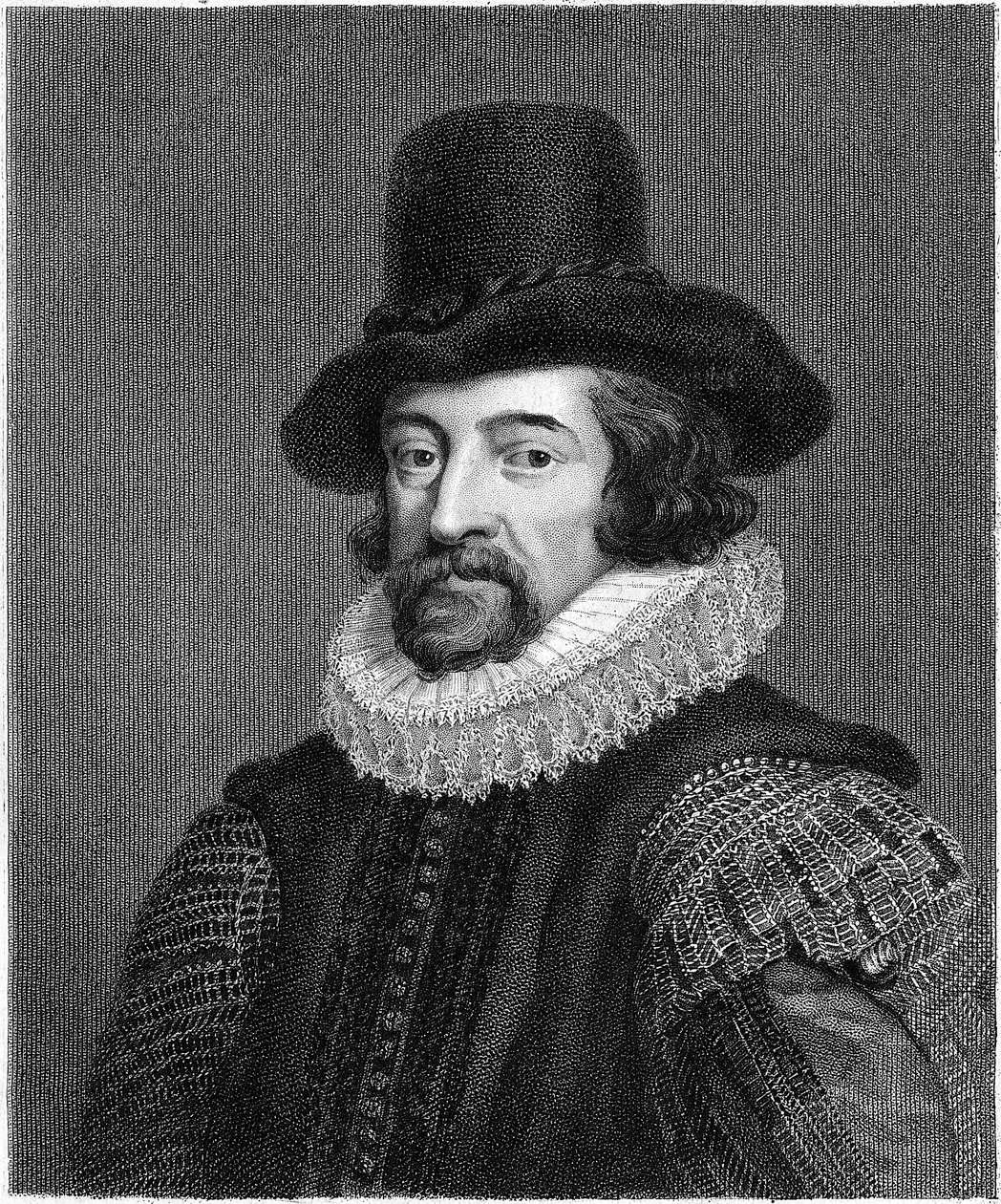 弗朗西斯·培根（Francis Bacon），圣奥尔本斯子爵，英国哲学家，科学家和政治家，二十世纪初 作者 不明