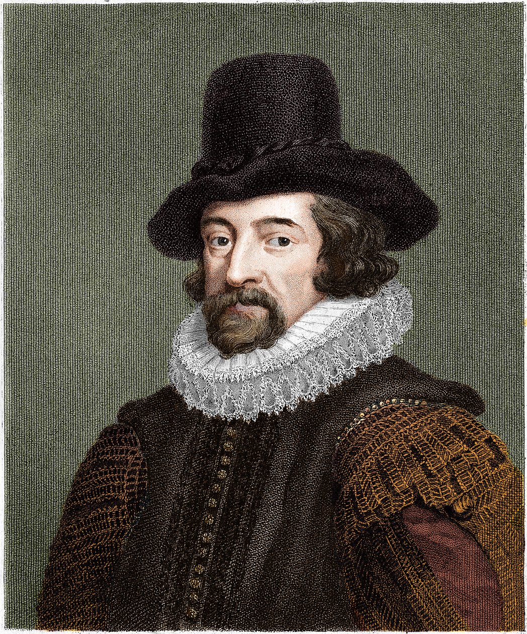 弗朗西斯·培根（Francis Bacon），圣奥尔本斯子爵，英国哲学家，科学家和政治家，二十世纪初 作者 不明