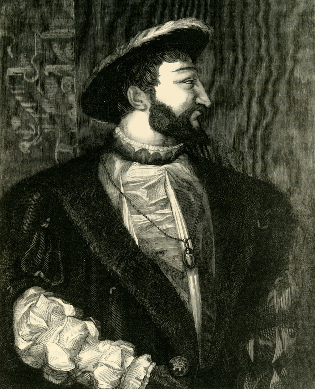 弗朗西斯一世（Francis I），c1520-1540，1890年。 作者 不明