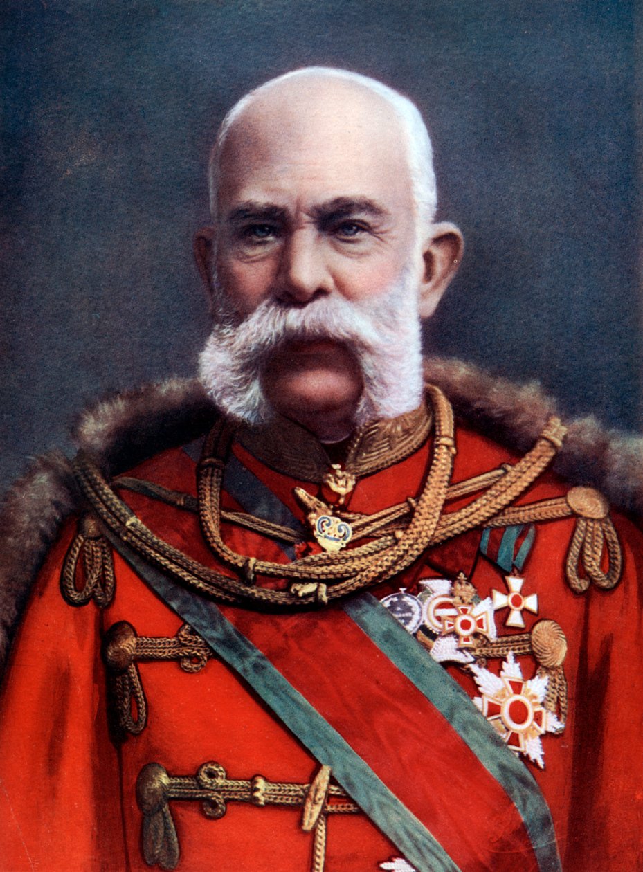 弗朗西斯·约瑟夫一世（Francis Joseph I），奥地利皇帝和匈牙利国王，19世纪末-20世纪初 作者 不明