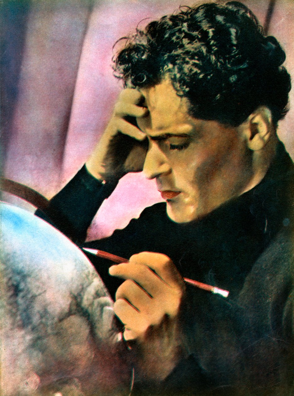 弗朗西斯·莱德勒（Francis Lederer），捷克出生的演员，1934-1935年 作者 不明