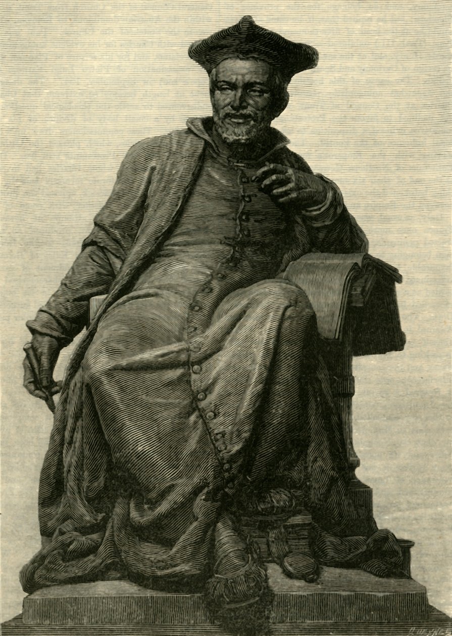 弗朗西斯·拉贝莱（Francis Rabelais），c1483-1553，c1890。 作者 不明