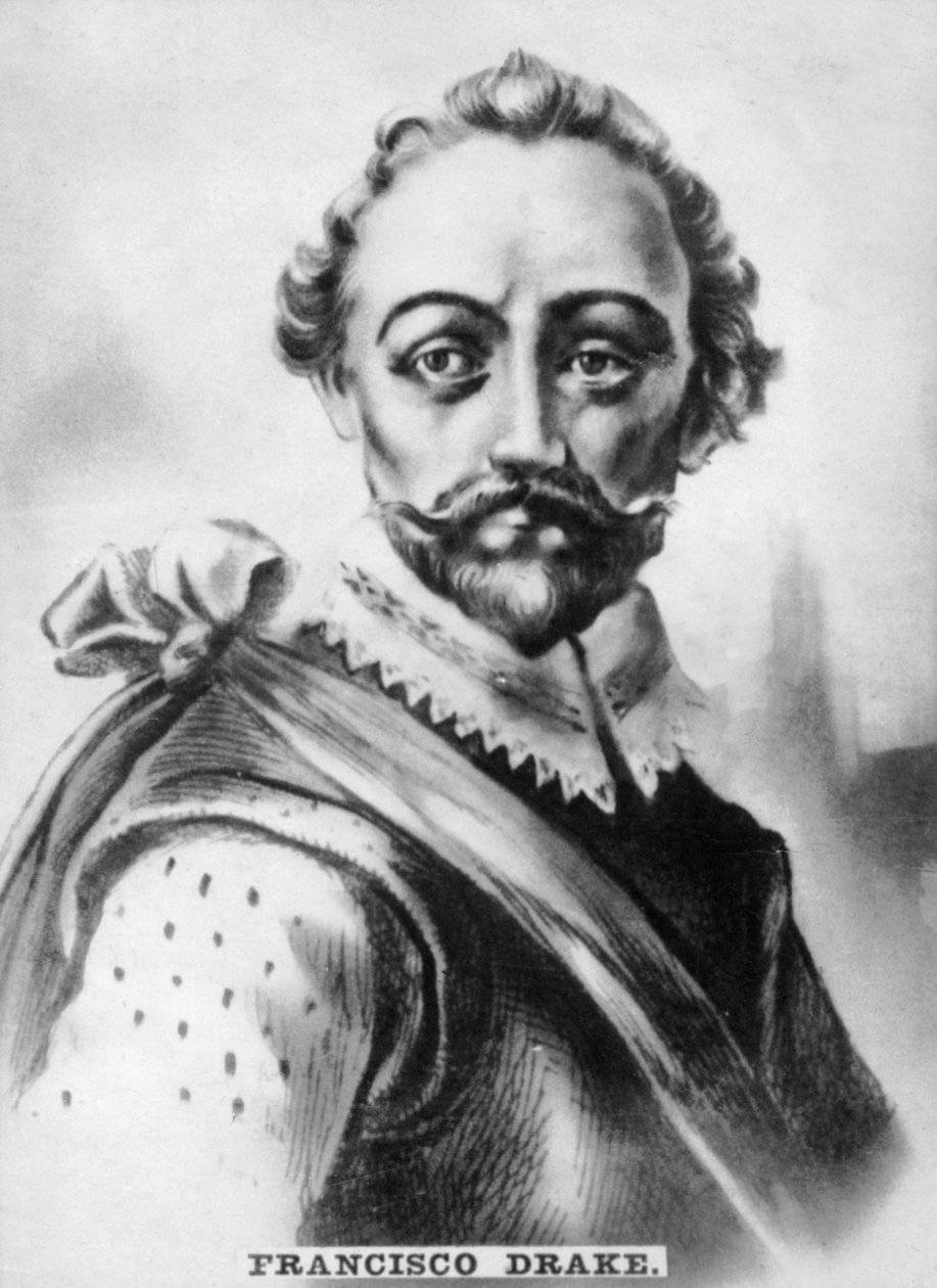 弗朗西斯科·德雷克（Francisco Drake），1540-1596，1920年代 作者 不明