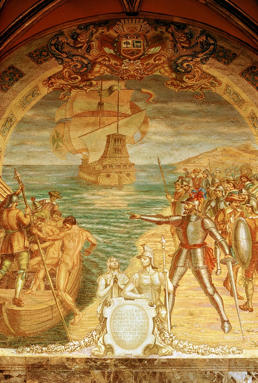弗朗西斯科·皮萨罗（Francisco Pizarro）c1478-1541，西班牙征服者 作者 不明