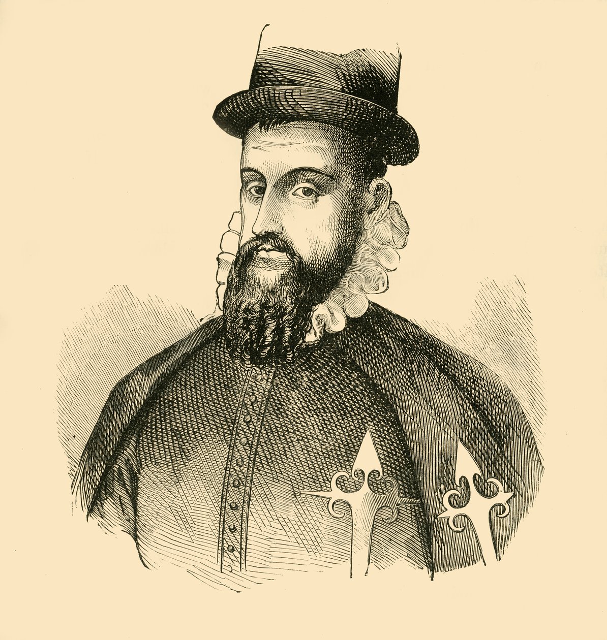 弗朗西斯科·皮萨罗（Francisco Pizarro），c1510-1520，1890年。 作者 不明